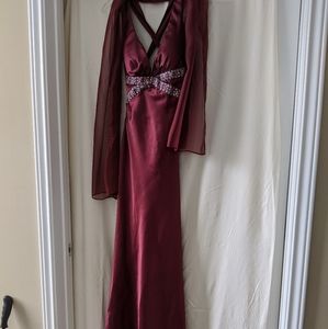 Maroon dress